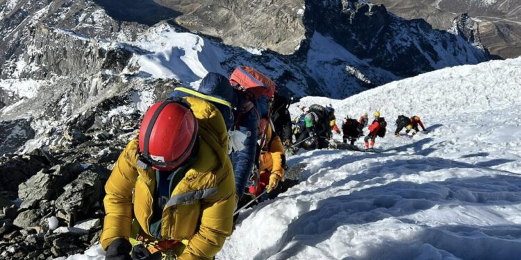 Lobuche East Climb Difficulty