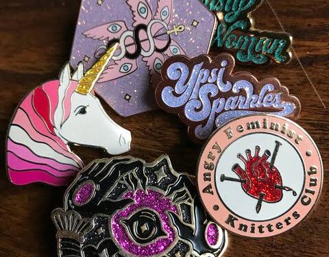 How Durable Are The Custom Glitter Enamel Pins?