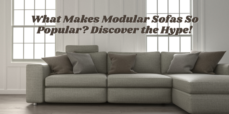 What Makes Modular Sofas So Popular? Discover the Hype!