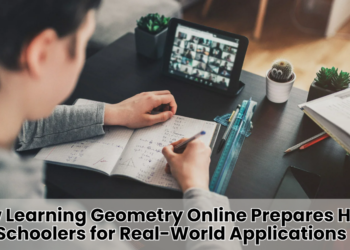 How Learning Geometry Online Prepares High Schoolers for Real-World Applications