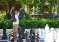 Checkmate in the Garden: The Rise of Oversized Chess