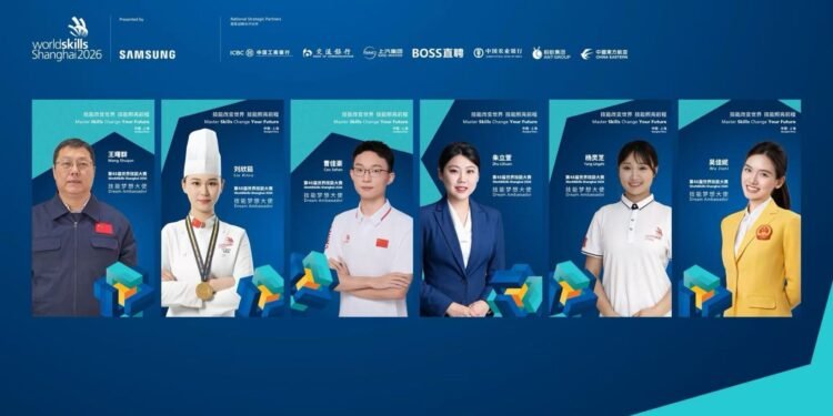 Igniting the Spark of Skills! WorldSkills Shanghai 2026 Announced the Second Cohort of Dream Ambassadors