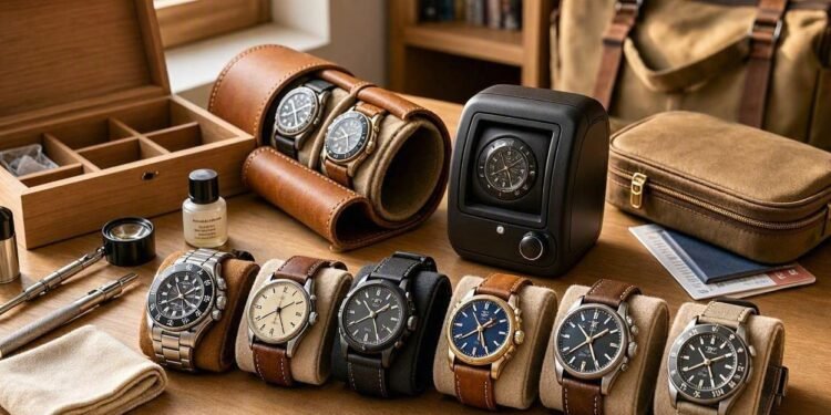 How to Store, Travel, and Care for a Growing Watch Collection